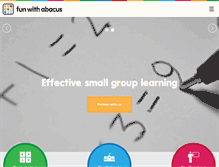 Tablet Screenshot of funwithabacus.com